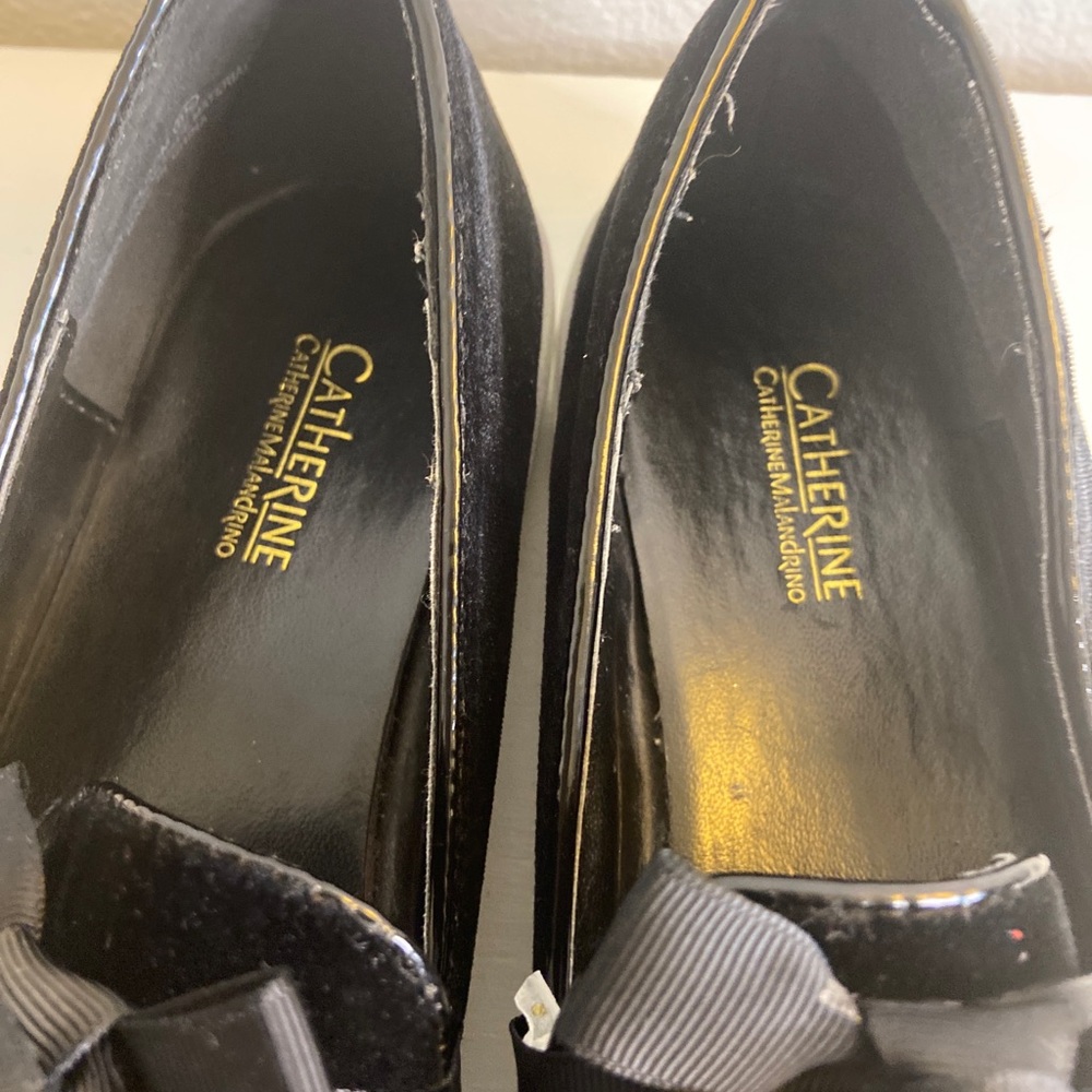Catherine Malandrino velvet shoes
